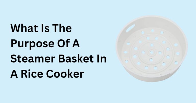 steamer basket in rice cooker